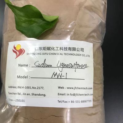 Na Lignosulfonate CAS 8068-05-1 Free Flowing Powder Superplasticizer C20H24Na2O10S2